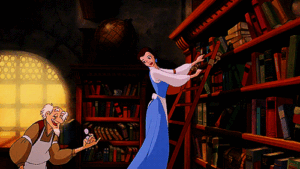 GIF from Beauty and the Beast animated movie